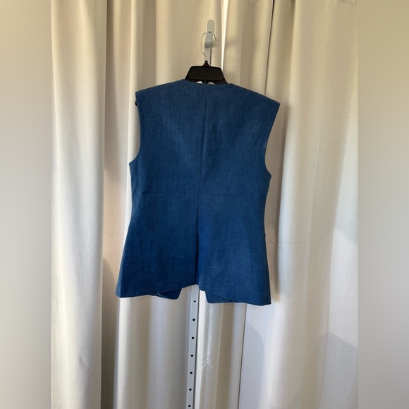 Veronica beard tamara vest cornflower blue FINAL PRICE - Picture 6 of 8